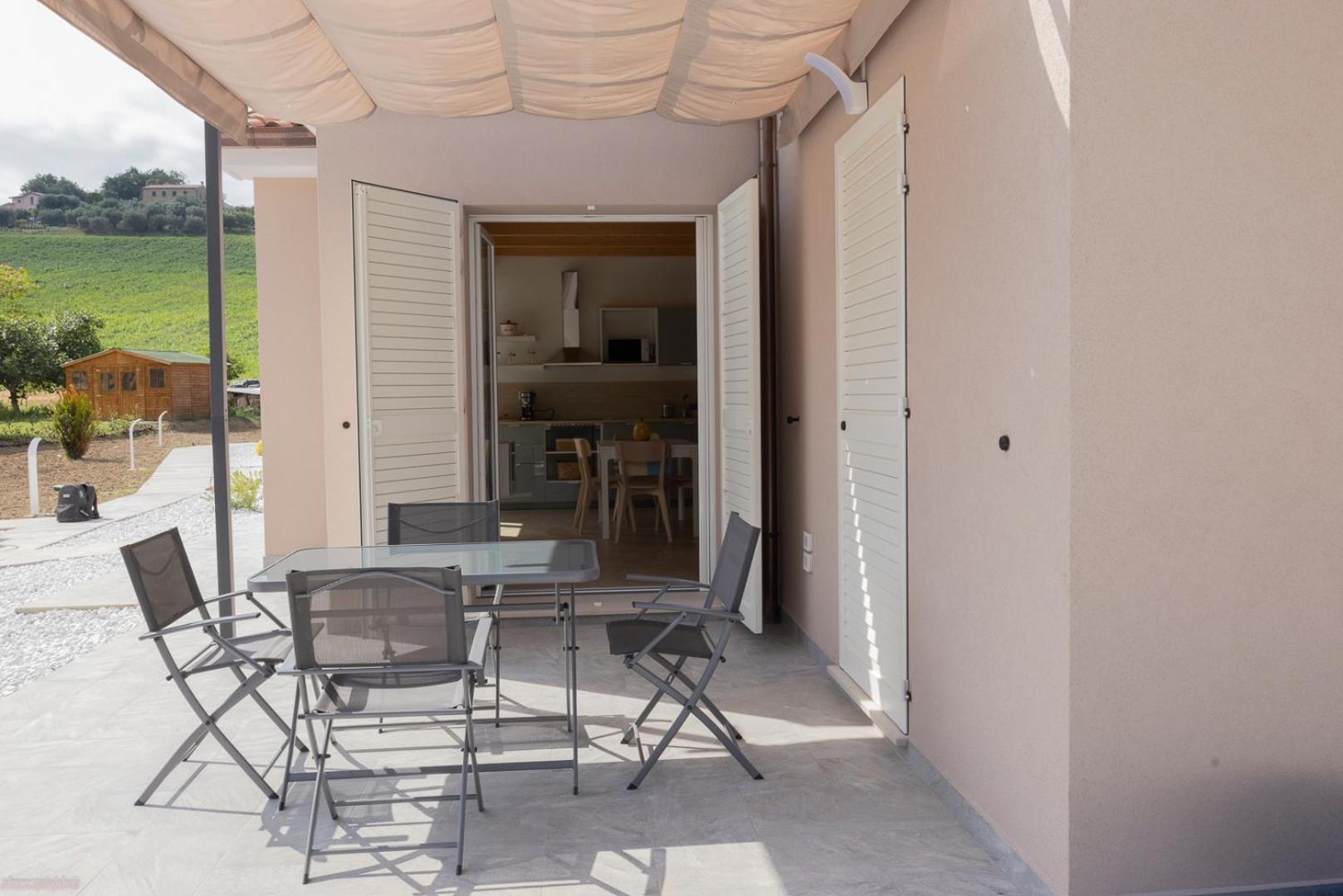 La Casa Nel Verde Apartamento Recanati Exterior foto