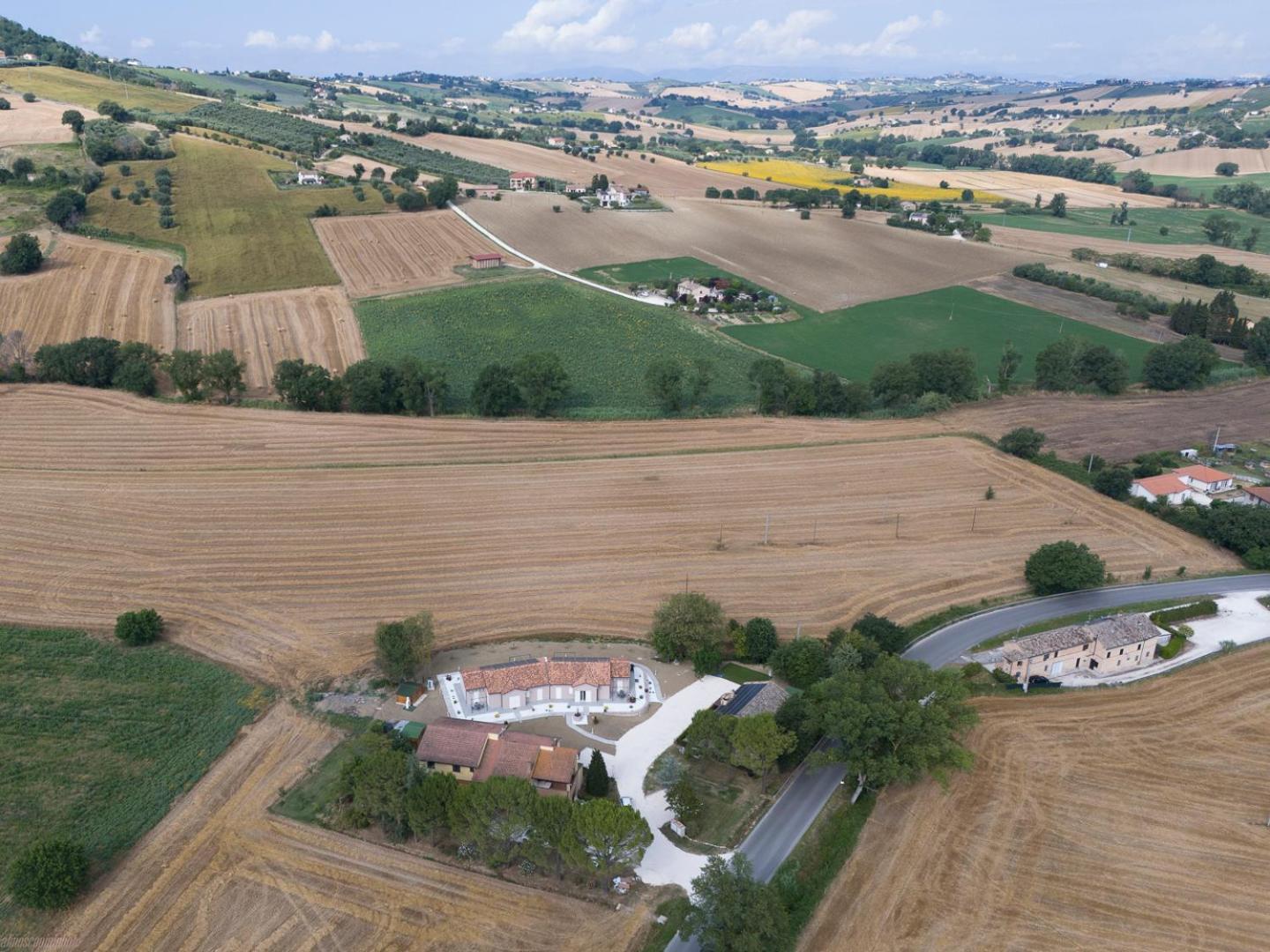 La Casa Nel Verde Apartamento Recanati Exterior foto