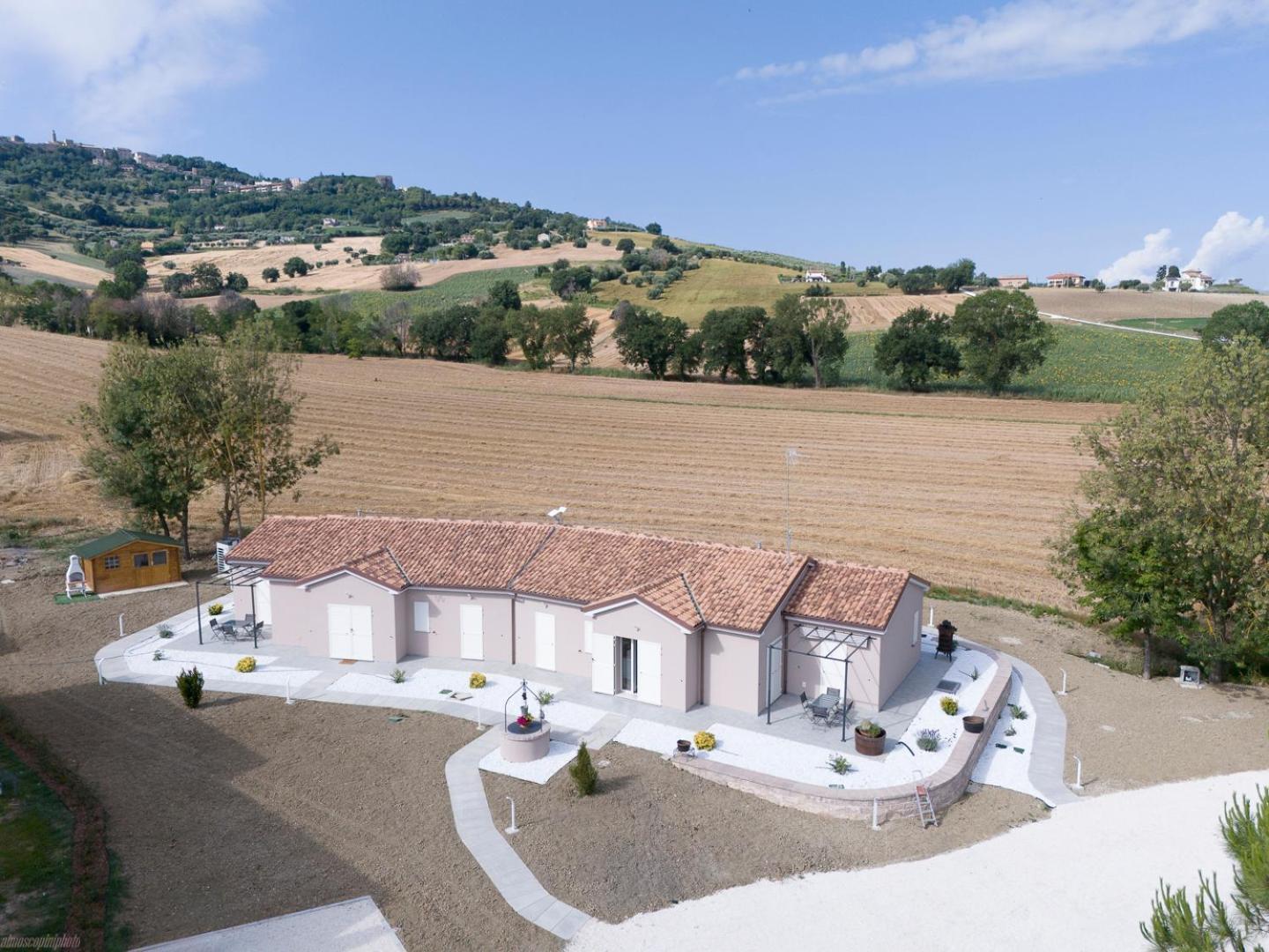 La Casa Nel Verde Apartamento Recanati Exterior foto